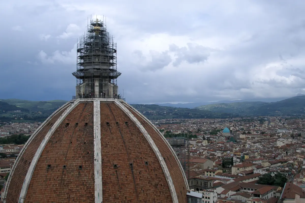 Brunelleschi's dome seen from the campanile