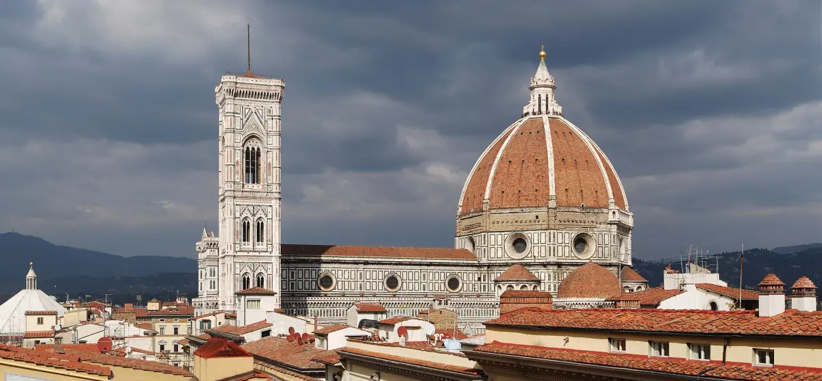Santa Maria del Fiore with dome and campanile